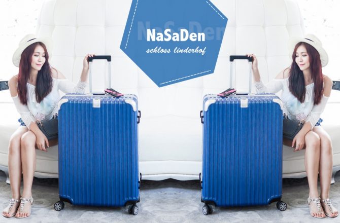 德國NaSaDen鋁框林德霍夫宮系列2017母親節團購中。意想不到的高CP值好推行李箱！