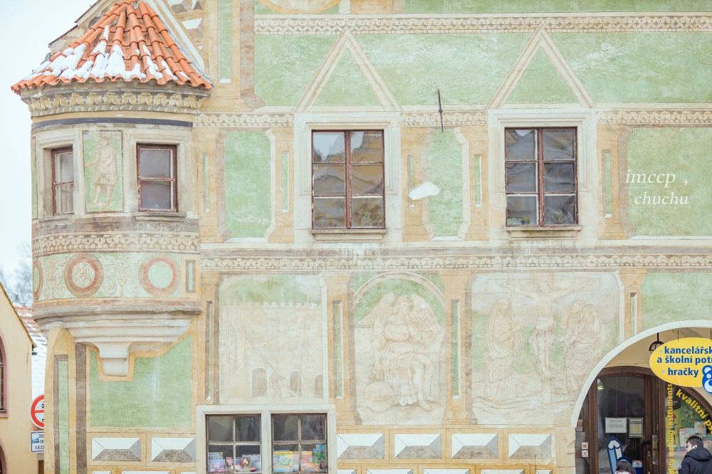 捷克世界遺產：文藝復興小鎮-特爾趣Telc / 最美哥德式建築-聖芭芭拉教堂