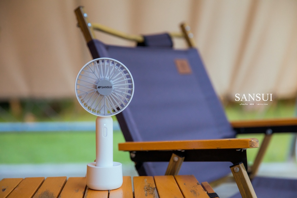 SANSUI日本山水露營野餐必備電器：無線風扇 / 二合一充電式電蚊拍+捕蚊燈