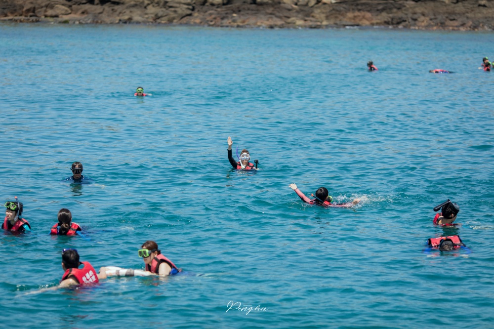 遠離人群！澎湖大倉島一日跳島：無人島浮潛、五合一水上活動、海釣體驗